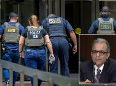 ICE admite ter enviado informações imprecisas para julgar os detidos da LI O juiz federal dos EUA Gary Richard Brown falando ao microfone.