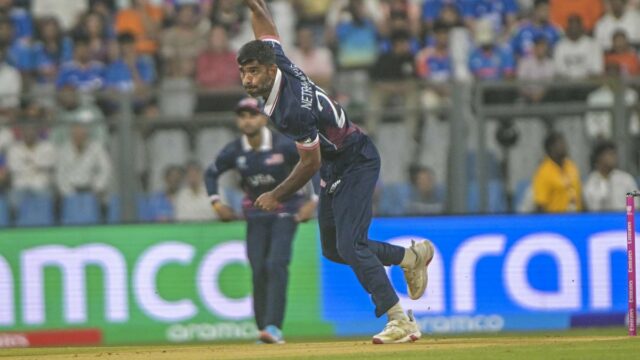 IND x EUA: Netravalkar registra os números de boliche mais caros da história da Copa do Mundo T20
