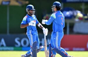 IND x PAK: Índia se classifica para as semifinais da Copa do Mundo Sub-19 de 2026 IND x PAK: Índia se classifica para as semifinais da Copa do Mundo Sub-19 de 2026