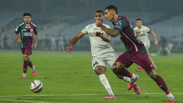 ISL 2025-26: Maclaren e Petratos marcam na vitória de Mohun Bagan sobre Chennaiyin
