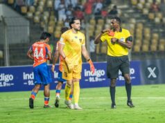 ISL 2025-26: Nenhum cartão vermelho para o goleiro do Inter Kashi, Lluis Tarres, jogador disponível para o confronto com o Odisha FC ISL 2025-26: Nenhum cartão vermelho para o goleiro do Inter Kashi, Lluis Tarres, jogador disponível para o confronto com o Odisha FC