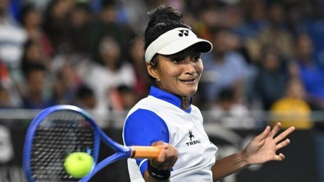 ITF Bengaluru Open: Jogadores correm para se proteger enquanto as abelhas enxameiam o estádio
