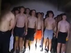 Imagens da Bodycam revelam 56 promessas vendadas embaladas no porão da fraternidade durante suposto ritual de trote Casa Alpha Delta Phi