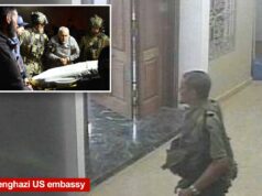 Imagens inéditas colocam suspeito do ataque em Benghazi na cena do crime que matou 4 americanos na embaixada dos EUA Imagens inéditas colocam suspeito do ataque em Benghazi na cena do crime que matou 4 americanos na embaixada dos EUA