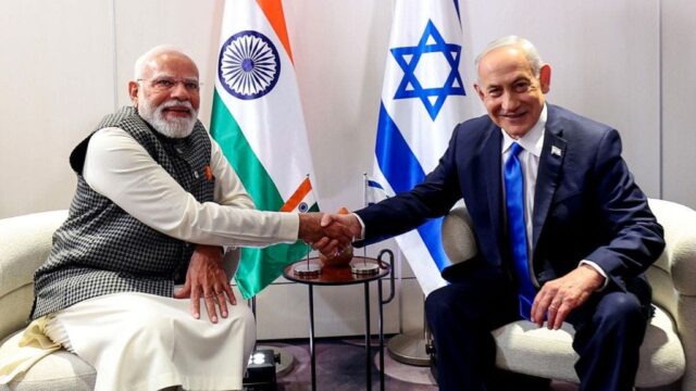 Índia e Israel elevam laços ao status de “parceria estratégica especial” durante visita de Modi

