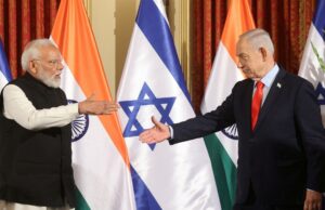 Índia e Israel prometem aumentar a cooperação em comércio e defesa Índia e Israel prometem aumentar a cooperação em comércio e defesa