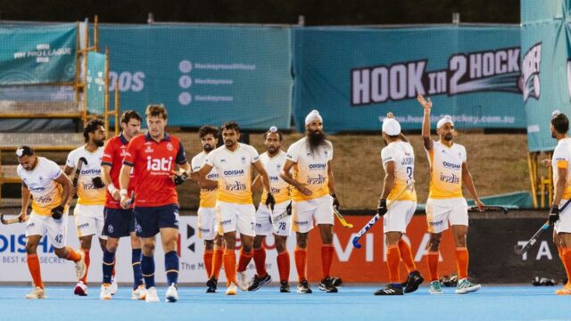 Índia perde por 3-4 para a Espanha nos pênaltis na etapa australiana da FIH Pro League 2025-26
