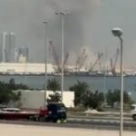 Irã ataca base militar dos EUA no Bahrein enquanto explosões são ouvidas no Golfo