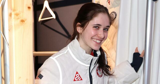 Isabeau Levito, da equipe dos EUA, pede que a Vila GettyImages-2244085251 quem é Isabeau Levito