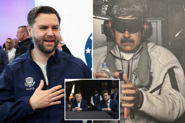 JD Vance finalmente explica seu paradeiro durante o ataque dos EUA para capturar o déspota venezuelano Nicolás Maduro
