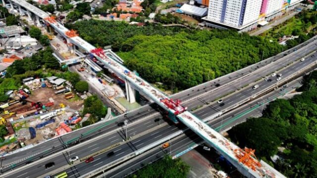 Jacarta para Manggarai LRT operará em breve
