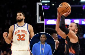 Jalen Brunson e Karl-Anthony Towns juntam-se a Allan Houston para a equipe Knicks no renascimento do evento All-Star Jalen Brunson e Karl-Anthony Towns juntam-se a Allan Houston para a equipe Knicks no renascimento do evento All-Star
