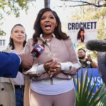 Jasmine Crockett esteve no programa de Stephen Colbert? O que saber