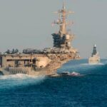 O porta-aviões USS Abraham Lincoln em 2019.