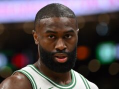 Jaylen Brown, do Celtics, ataca Beverly Hills depois que policiais encerram o evento All-Star Jaylen Brown getty 1