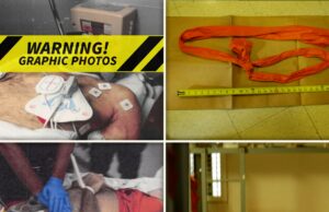 Jeffrey Epstein visto em novas fotos de morte após suicídio na prisão Fotos da investigação da morte de Jeffrey Epstein sub 5