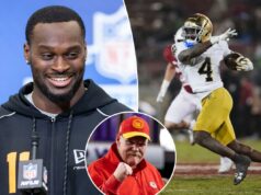 Jeremiyah Love seria a recompensa perfeita do draft da NFL do Chiefs por uma rara temporada perdida Jeremiyah Love seria a recompensa perfeita do draft da NFL do Chiefs por uma rara temporada perdida