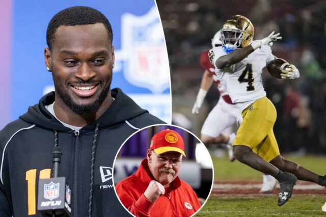 Jeremiyah Love seria a recompensa perfeita do draft da NFL do Chiefs por uma rara temporada perdida
