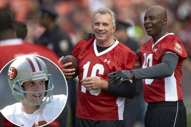 Jerry Rice levanta sobrancelhas com comentário de Joe Montana: ‘Se ele fosse mulher’
