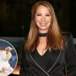 Jill Zarin participando da comemoração do 75º aniversário de Andy Sabin.