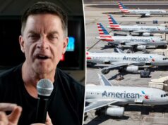 Jim Breuer fica furioso depois que a American Airlines o esbarra na primeira classe no portão: ‘Isso é nojento’ Jim Breuer fica furioso depois que a American Airlines o esbarra na primeira classe no portão: 'Isso é nojento'