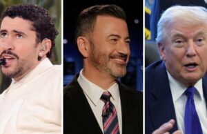 Jimmy Kimmel critica Trump por chamar a apresentação de Bad Bunny no Super Bowl de ‘uma afronta à grandeza da América’: ‘Este é um homem que pagou uma estrela pornô que o espancou’ Jimmy Kimmel critica Trump por chamar a apresentação de Bad Bunny no Super Bowl de 'uma afronta à grandeza da América': 'Este é um homem que pagou uma estrela pornô que o espancou'