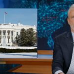 Bad Bunny e Kid Rock tiveram shows concorrentes no intervalo durante a transmissão do Super Bowl LX de domingo. (Imagens Getty)