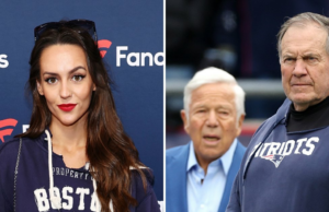 Jordon Hudson aparentemente trolls a apreensão de prostituição de Robert Kraft em meio ao SB LX Travis e Jason Kelce brincam sobre Bill Belichick namorando um jovem de 23 anos