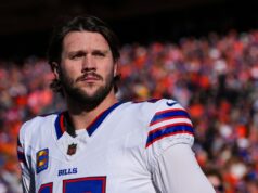 Josh Allen aborda projetos de lei que não chegarão ao Super Bowl na ausência dos Chiefs Buffalo Bills quarterback Josh Allen