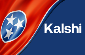 Juiz federal impede o Tennessee de regulamentar os contratos esportivos do mercado de previsão de Kalshi Juiz federal impede o Tennessee de regulamentar os contratos esportivos do mercado de previsão de Kalshi. Gráfico vermelho e azul com o emblema da tri estrela do estado do Tennessee à esquerda e a palavra “Kalshi” em letras brancas sobre um fundo azul escuro.