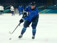 Kaapo Kakko, da Finlândia, animado com a chegada de sua chance olímpica após susto de lesão Kaapo Kakko, da equipe Finlândia, treina durante o terceiro dia dos Jogos Olímpicos de Inverno Milano Cortina 2026.