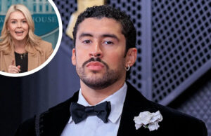 Karoline Leavitt bate palmas para Bad Bunny depois que ele declarou ‘Ice Out’ durante a vitória no Grammy: ‘Irônico’ Karoline Leavitt bate palmas para Bad Bunny depois que ele declarou 'Ice Out' durante a vitória no Grammy: 'Irônico'