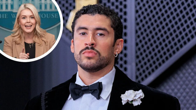 Karoline Leavitt bate palmas para Bad Bunny depois que ele declarou 'Ice Out' durante a vitória no Grammy: 'Irônico'
