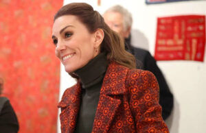 Kate Middleton faz parada não anunciada no País de Gales depois de ouvir do sogro, o rei Charles, sobre uma coleção exclusiva Princesa Kate durante visita ao Welsh Quilt Centre em Lampeter, País de Gales, em 3 de fevereiro de 2026 Andrew Parsons / Palácio de Kensington