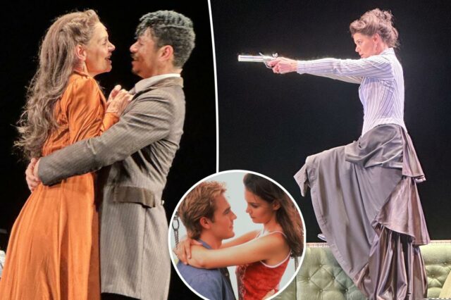 Katie Holmes vista pela primeira vez desde a morte do colega de elenco de 'Dawson's Creek', James Van Der Beek
