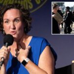 Katie Porter é criticada por comentários bizarros do Bad Bunny no Super Bowl