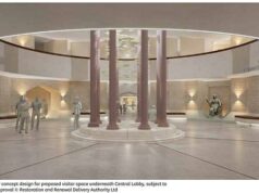 Kemi Badenoch ataca o ‘caso perdido’ do plano de £ 40 bilhões para transformar o Parlamento em um ‘hotel Net-Zero Dubai’ Uma área impressionante poderia ser criada abaixo do Lobby Central do Parlamento de acordo com os planos