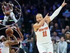 Knicks entram no intervalo do All-Star com demolição de 49 pontos do 76ers Knicks entram no intervalo do All-Star com demolição de 49 pontos do 76ers