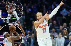 Knicks entram no intervalo do All-Star com demolição de 49 pontos do 76ers Knicks entram no intervalo do All-Star com demolição de 49 pontos do 76ers