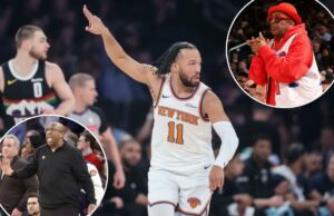 Knicks presenteiam os fãs com o thriller MSG no meio da semana de declarações Mike Brown grita instruções durante a vitória dos Knicks na prorrogação dupla sobre o Nuggets.