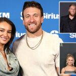 Kristin Juszczyk dá conselhos aos Seahawks e Patriots WAGs antes do Super Bowl LX