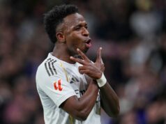 La Liga 2025-26: Real Madrid goleia a Real Sociedad por 4 a 1; Vinicius faz gol de rede La Liga 2025-26: Real Madrid goleia a Real Sociedad por 4 a 1; Vinicius faz gol de rede