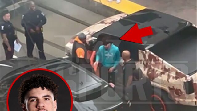 LaMelo Ball é vista mergulhando na Lamborghini após acidente de 021926_light_ball-cal