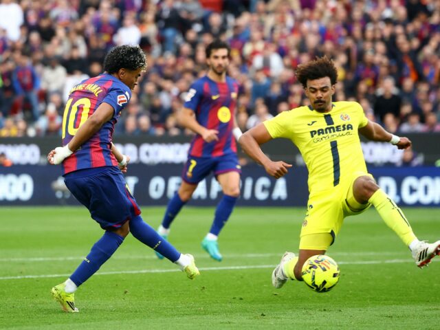 Lamine Yamal faz três gols na vitória do Barcelona sobre o Villarreal por 4 a 1 na La Liga
