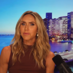 A nora de Donald Trump, Lara Trump, disse que tem um discurso pronto para informar os americanos sobre a existência potencial de vida alienígena (Pod Force One)