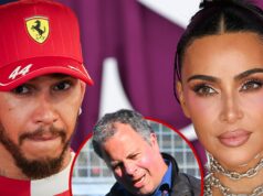 Lewis Hamilton se recusa a falar sobre a data do Super Bowl com Kim Kardashian lewis hamilton kim kardashian getty 1