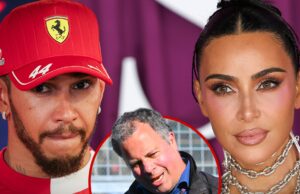Lewis Hamilton se recusa a falar sobre a data do Super Bowl com Kim Kardashian lewis hamilton kim kardashian getty 1