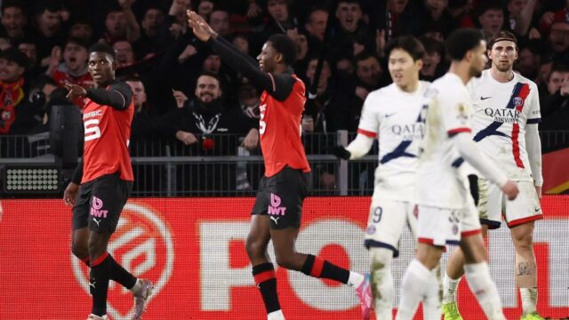 Ligue 1: atual campeão PSG surpreendido pelo Rennes, Dembele lamenta derrota por 1-3
