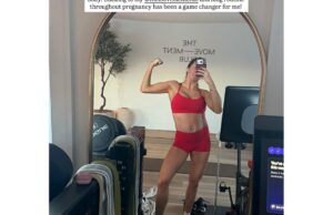 Lindsay Arnold mostra sua barriga e abdômen crescentes com 23 semanas de gravidez Vegas, querido! Veja as fotos da gravidez de Lindsay Arnold, da DWTS, antes do segundo filho