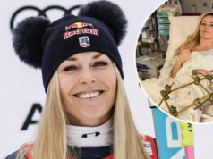 Lindsey Vonn compartilha fotos do hospital após a terceira cirurgia após acidente olímpico Lindsey Vonn compartilha foto do hospital após terceira cirurgia bem-sucedida após acidente olímpico na Itália